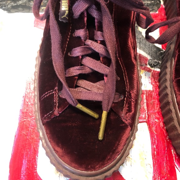 Fenty / Puma Creepers / Size 10 / Burgandy - Picture 6 of 14